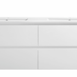 Yoko 1500SW Wall Hung Vanity 460mm  – Gloss or Matt Finish with Premium Soft Close Drawers