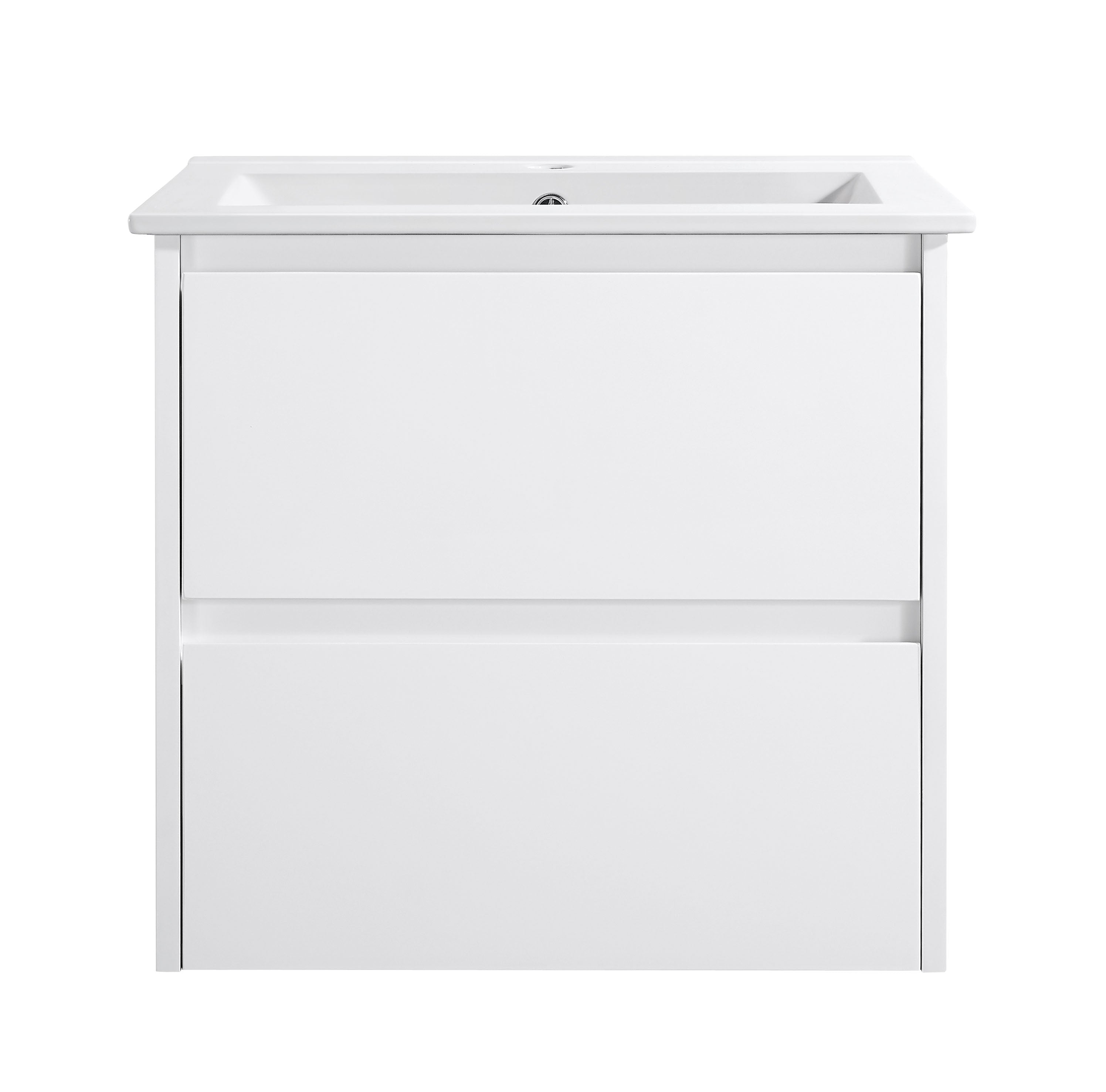 Yoko 600W Wall Hung Vanity 460mm  – Gloss or Matt Finish with Premium Soft Close Drawers